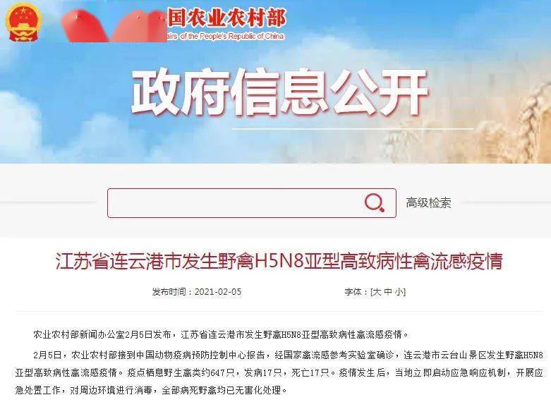 禽流感流感疫情最新动态分析